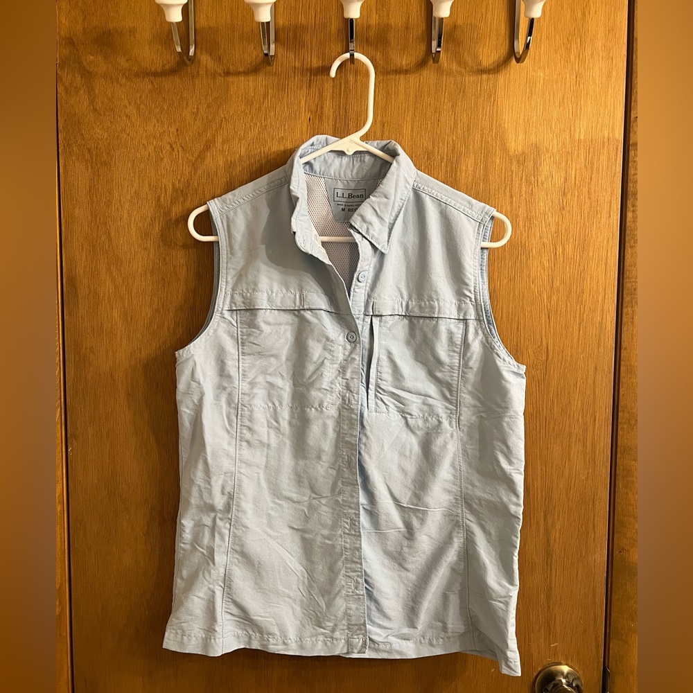 L.L. Bean Ladies Sleeveless Fishing Tank